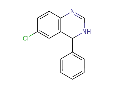 6-chloro-3,4-dihydro-4-phenylquinazoline