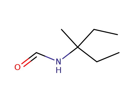 Molecular Structure of 906075-12-5 (1-ethyl-1-methylpropylformamide)
