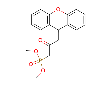 [2-Oxo-3-(9H-xanthen-9-yl)-propyl]-phosphonic acid dimethyl ester