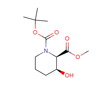 1-(tert-Butyl) 2-methyl (2R,3S)-3-hydroxypiperidine-1,2-dicarboxylate