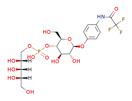 4-트리플루오로아세트아미도페닐-1-O-글루코피라노실리비톨-1'-포스페이트