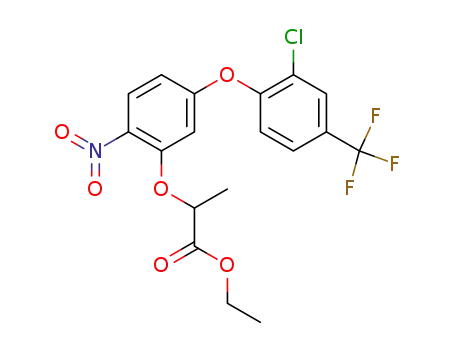 ethyl 2-{5-[2-chloro-4-(trifluoromethyl)phenoxy]-2-nitrophenoxy}propanoate