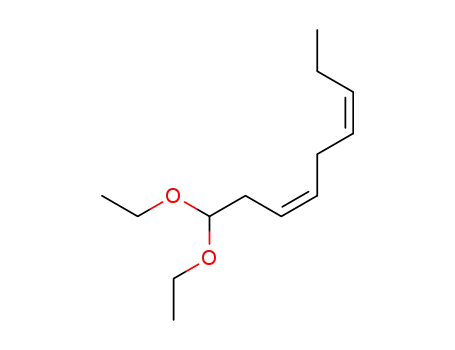 Molecular Structure of 81812-26-2 ((Z,Z)-1,1-diethoxynona-3,6-diene)