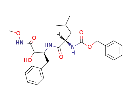 [(S)-1-((S)-1-Benzyl-2-hydroxy-2-methoxycarbamoyl-ethylcarbamoyl)-3-methyl-butyl]-carbamic acid benzyl ester