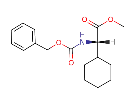 (2S)-methyl benzyloxycarbonylaminocyclohexylacetate