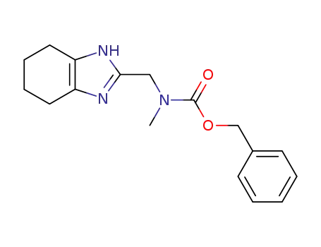 Methyl-(4,5,6,7-tetrahydro-1H-benzoimidazol-2-ylmethyl)-carbamic acid benzyl ester