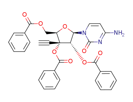 1-(2,3,5-tri-O-benzoyl-3-C-ethynyl-β-D-ribofuranosyl)cytosine