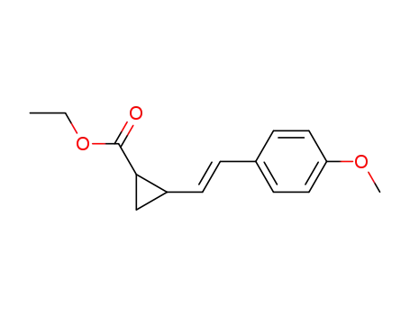 2-[(E)-2-(4-Methoxy-phenyl)-vinyl]-cyclopropanecarboxylic acid ethyl ester