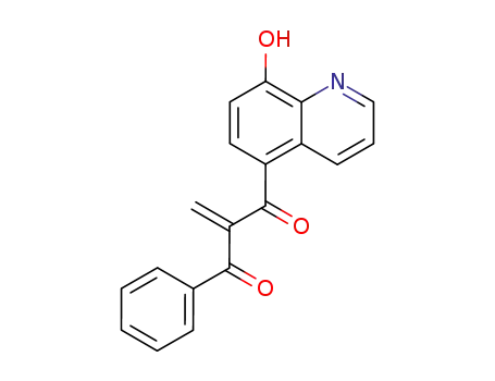 2-Benzoyl-3-(8-hydroxychinol-5-yl)-prop-l-en-3-on