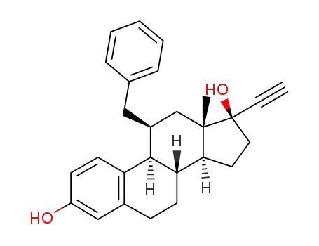 11β-benzyl-17-ethynyl-1,3,5(10)-estratriene-3,17β-diol