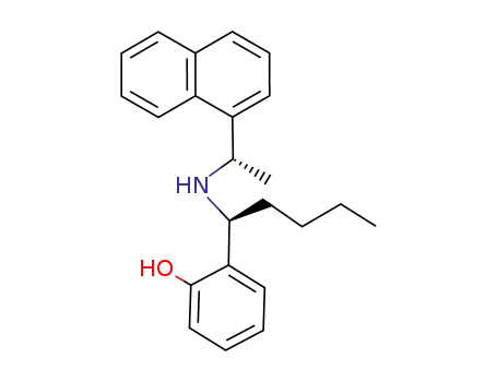 (S)-o-<1-((S)-1-α-naphthylethylamino)pentyl>phenol