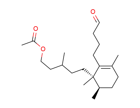 Acetic acid 3-methyl-5-[(1S,6R)-1,3,6-trimethyl-2-(4-oxo-butyl)-cyclohex-2-enyl]-pentyl ester