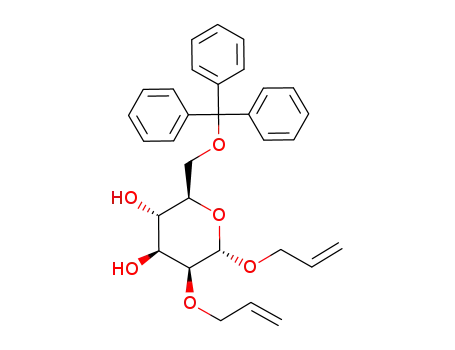 allyl 2-O-allyl-6-O-trityl-α-D-mannopyranoside