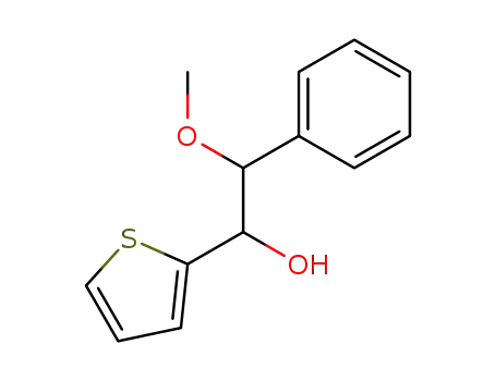 2-Methoxy-2-phenyl-1-thiophen-2-yl-ethanol