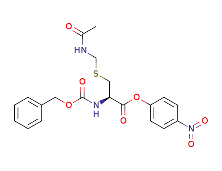 (R)-3-(Acetylamino-methylsulfanyl)-2-benzyloxycarbonylamino-propionic acid 4-nitro-phenyl ester