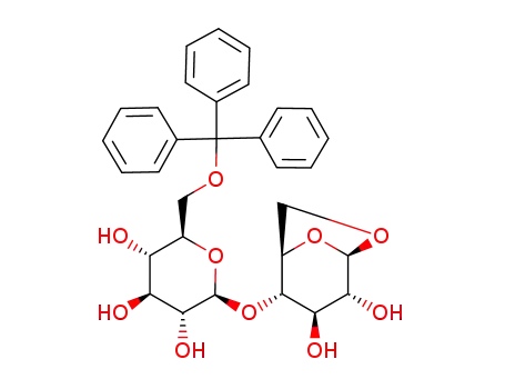 1,6-anhydro-6'-O-trityl-β-cellobiose