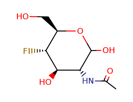 2-Acetamido-2,4-dideoxy-4-fluoro-a-D-glucopyranose