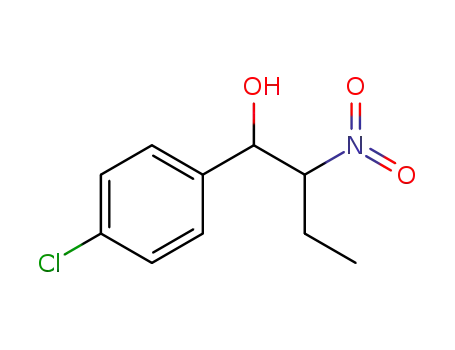 Molecular Structure of 5331-99-7 (1-(4-chlorophenyl)-2-nitrobutan-1-ol)