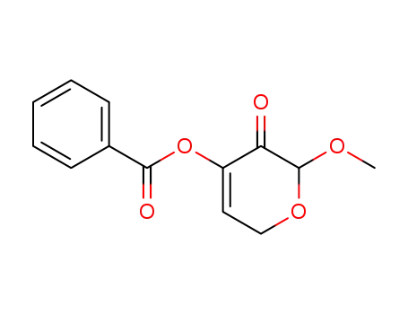 4-Benzoyloxy-2-methoxy-2H-pyran-3(6H)-one