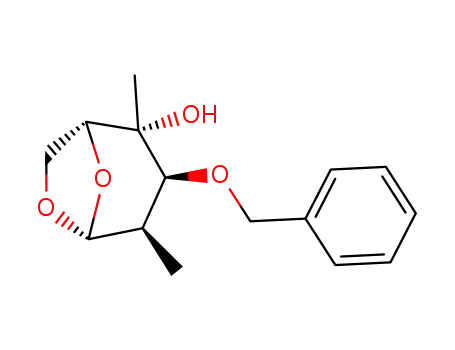 1,6-anhydro-3-O-benzyl-2-deoxy-2,4-di-C-methyl-β-D-glucopyranose