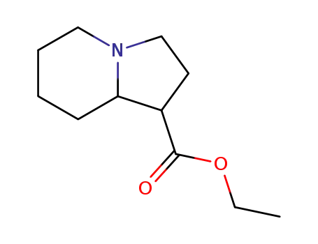 1-Indolizinecarboxylic acid, octahydro-, ethyl ester