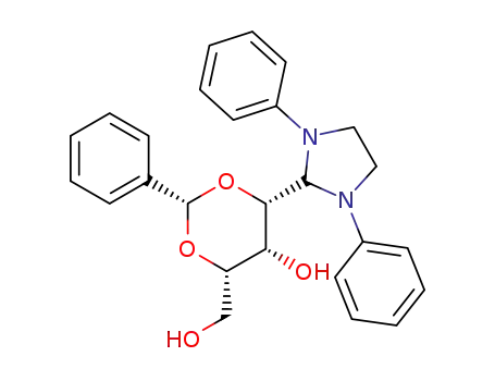 2-<(2S,4S,5R,6S)-5-Hydroxy-6-hydroxymethyl-2-phenyl-1,3-dioxan-4-yl>-1,3-diphenylimidazolidine