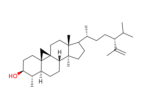 4α,14α,28-Trimethyl-9β,19-cyclo-5α-stigmast-25-en-3β-ol