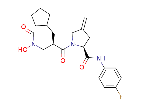 C<sub>22</sub>H<sub>28</sub>FN<sub>3</sub>O<sub>4</sub>