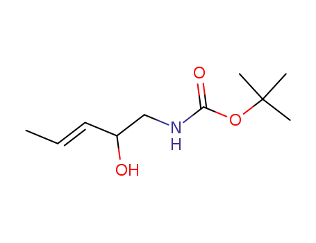 Carbamic acid, [(2R,3E)-2-hydroxy-3-pentenyl]-, 1,1-dimethylethyl ester (9CI)