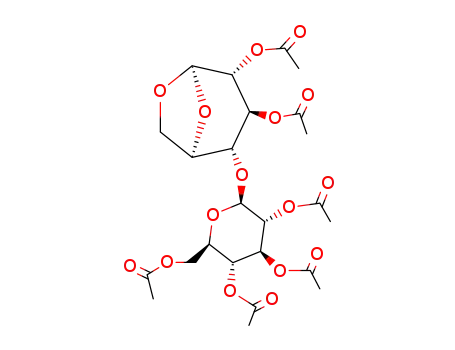 2,3,2',3',4',6'-Hexa-O-acetyl-1,6-anhydro-b-D-cellobiose