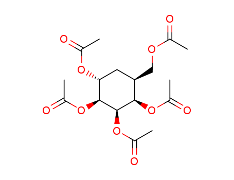 1,2,3,4-TETRAACETOXY-5-(ACETOXYMETHYL)CYCLOHEXANECAS
