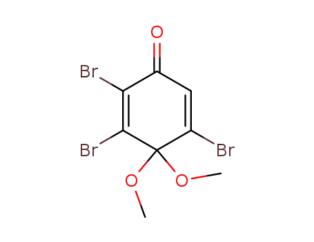 2,3,5-tribromo-4,4-dimethoxy-2,5-cyclohexadien-1-one