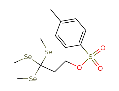 1-Propanol, 3,3,3-tris(methylseleno)-, 4-methylbenzenesulfonate