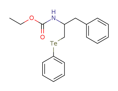 Carbamic acid, [1-(phenylmethyl)-2-(phenyltelluro)ethyl]-, ethyl ester
