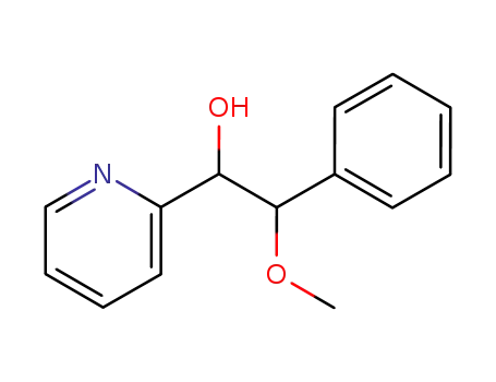2-Methoxy-2-phenyl-1-pyridin-2-yl-ethanol