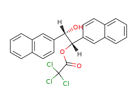 (+/-)-threo-1,2-Di(2-naphthyl)-2-trichloroacetoxyethanol