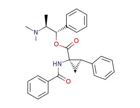 (1R,2R)-1-Benzoylamino-2-phenyl-cyclopropanecarboxylic acid (1S,2S)-2-dimethylamino-1-phenyl-propyl ester