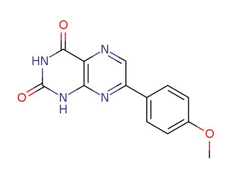 7-(p-methoxyphenyl)-2,4(1H,3H)-pteridinedione
