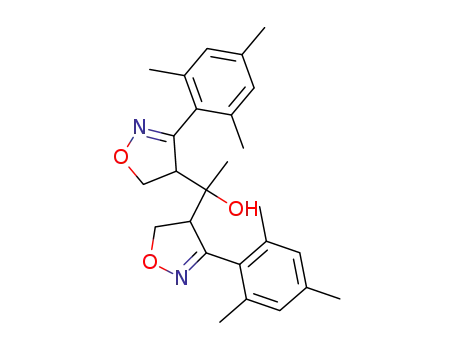 1,1-Bis-[3-(2,4,6-trimethyl-phenyl)-4,5-dihydro-isoxazol-4-yl]-ethanol
