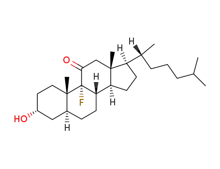 (3R,5S,8S,9R,10S,13R,14S,17R)-17-((R)-1,5-Dimethyl-hexyl)-9-fluoro-3-hydroxy-10,13-dimethyl-hexadecahydro-cyclopenta[a]phenanthren-11-one