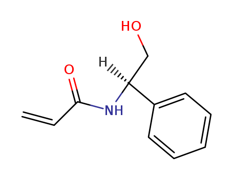 2-Propenamide, N-(2-hydroxy-1-phenylethyl)-, (R)-