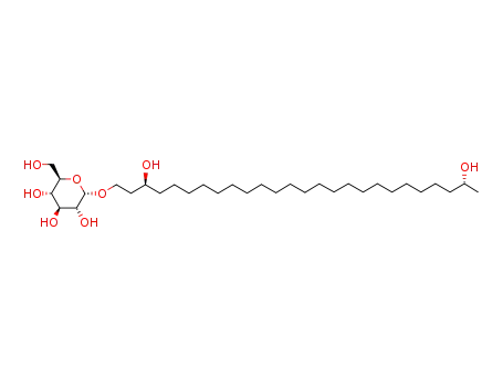 1-(O-α-D-Glucopyranosyl)-3S,25R-hexacosanediol