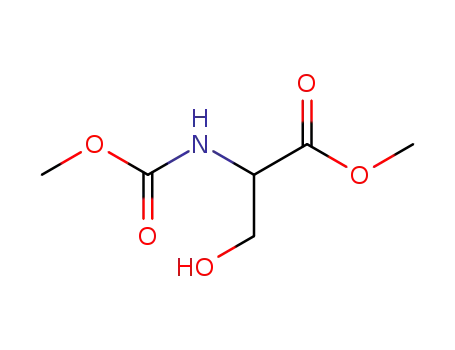 Serine,  N-(methoxycarbonyl)-,  methyl  ester