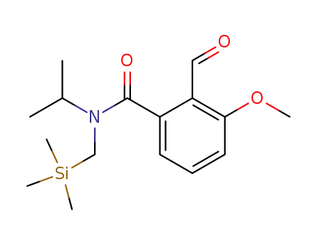 2-Formyl-N-isopropyl-3-methoxy-N-trimethylsilanylmethyl-benzamide