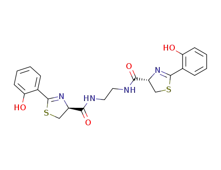 1,2-bis<<<2-(2'-hydroxyphenyl)-2-thiazolin-4-yl>carbonyl>amino>ethane