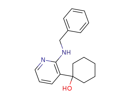 1-(2'-benzylamino-3'-pyridinyl) cyclohexanol