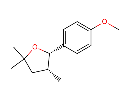 cis-2-(4-Methoxyphenyl)-3,5,5-trimethyltetrahydrofuran