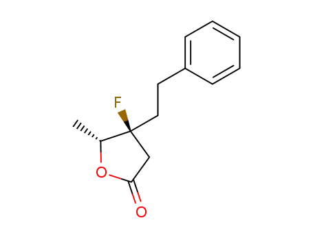 (4S,5R)-4-Fluoro-5-methyl-4-phenethyl-dihydro-furan-2-one