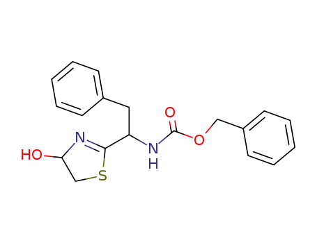 [1-(4-Hydroxy-4,5-dihydro-thiazol-2-yl)-2-phenyl-ethyl]-carbamic acid benzyl ester