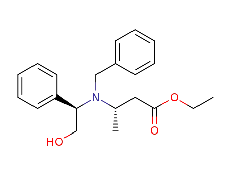 (S)-3-[Benzyl-((R)-2-hydroxy-1-phenyl-ethyl)-amino]-butyric acid ethyl ester